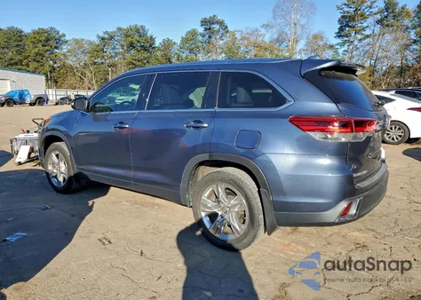 2018 Toyota Highlander Limited z USA, uszkodzony, nr VIN 5TDYZRFH5JS253274
